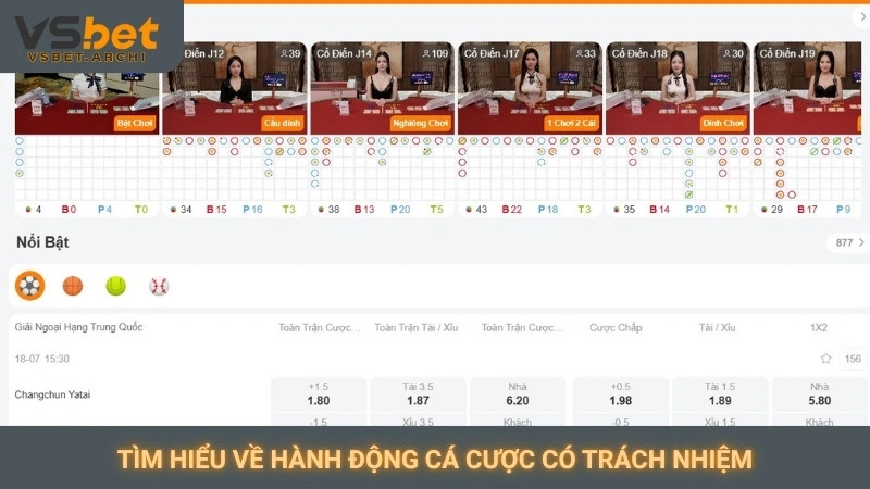 Tìm hiểu về hành động cá cược có trách nhiệm