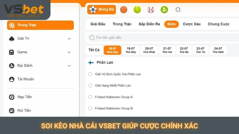 Soi kèo nhà cái Vsbet giúp cược chính xác