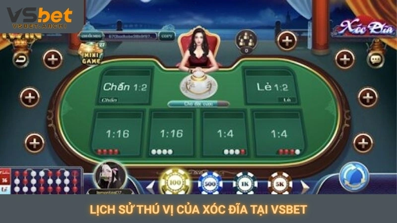 Lịch sử thú vị của xóc đĩa tại Vsbet